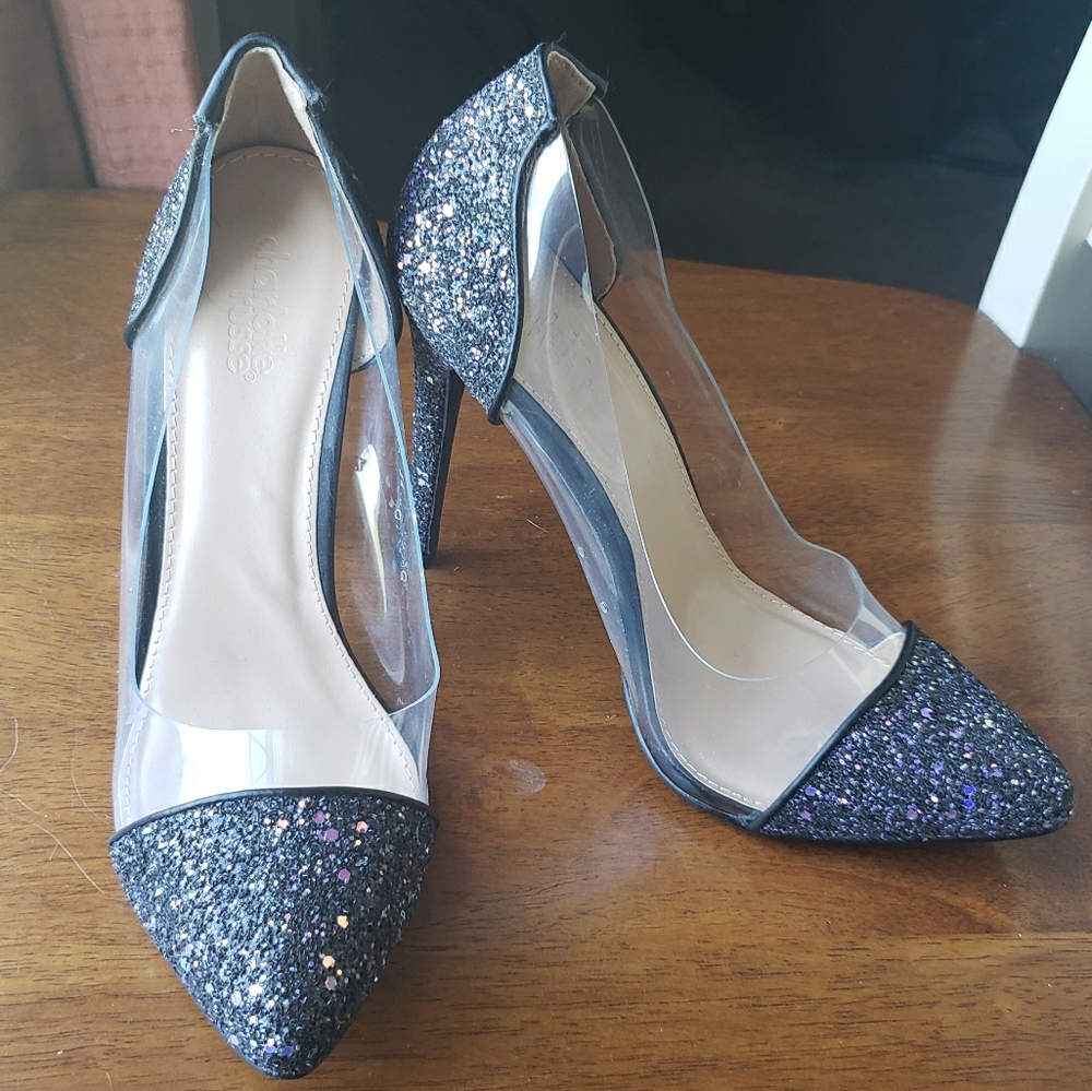 Charlotte Russe Glitter Heels